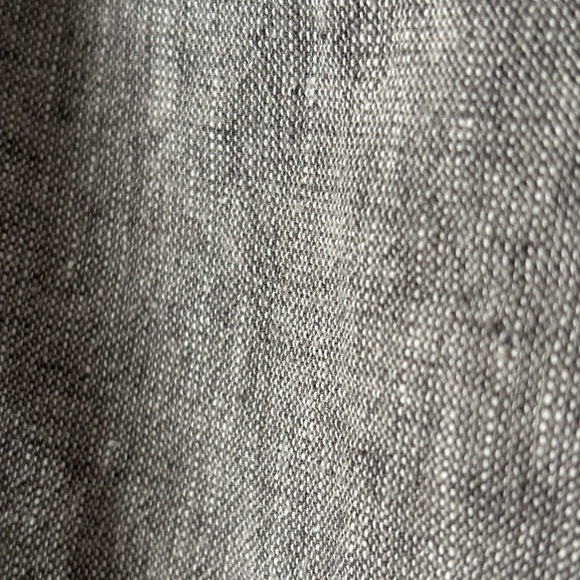 Tasso Elba Island Linen Pants XL Flat Front Drawstring Trouser Gray - Picture 8 of 15